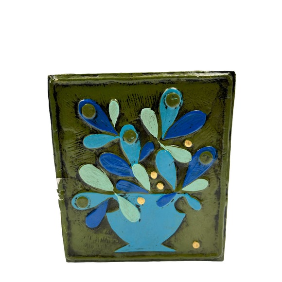 Pair Of Fitz and Floyd Enamel Bookends - Picture 3 of 6